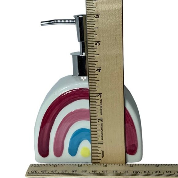 Matt & Maddie Rainbow Soap Dispenser Midnight Unicorn Ceramic Collection Any Age - Picture 9 of 16